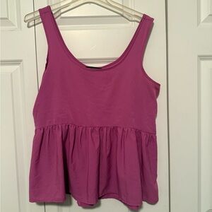 Women's Pink Flowy Top